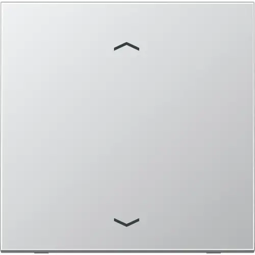 JUNG AL 1700 P jaloezieknop tbv elektronische jaloezieactor LS990 aluminium