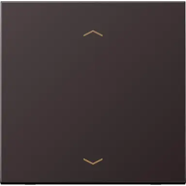 JUNG AL 1700 P D jaloezieknop tbv elektronische jaloezieactor LS990 dark gelakt aluminium
