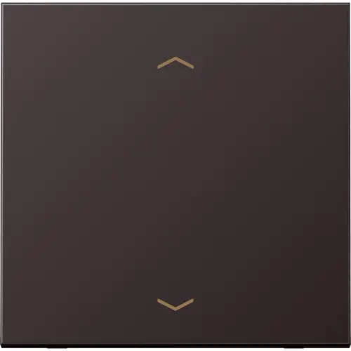 JUNG AL 1700 P D jaloezieknop tbv elektronische jaloezieactor LS990 dark gelakt aluminium