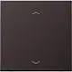 JUNG AL 1700 P D jaloezieknop tbv elektronische jaloezieactor LS990 dark gelakt aluminium