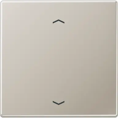 JUNG ES 1700 P jaloezieknop tbv elektronische jaloezieactor LS990 edelstaal