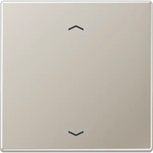 JUNG ES 1700 P jaloezieknop tbv elektronische jaloezieactor LS990 edelstaal