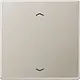 JUNG ES 1700 P jaloezieknop tbv elektronische jaloezieactor LS990 edelstaal