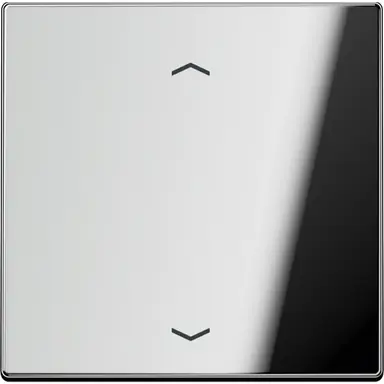 JUNG GCR 1700 P jaloezieknop tbv elektronische jaloezieactor LS990 glanzend chroom