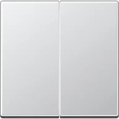 JUNG A 1702 AL dimmerknop 2-voudig serietastdimmer A-range aluminium