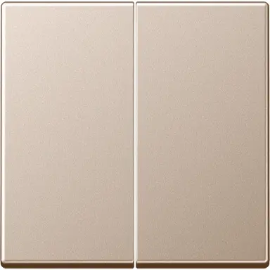 JUNG A 1702 CH dimmerknop 2-voudig serietastdimmer A-range champagne
