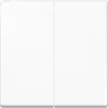 JUNG A 1702 WW dimmerknop 2-voudig serietastdimmer A-range alpine wit
