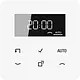 JUNG CD 1750 D WW timer standaard met display CD500 alpine wit