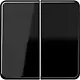 JUNG CD 1702 SW dimmerknop 2-voudig serietastdimmer CD500 zwart glans