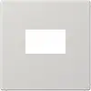 JUNG LS 1969 USB LG centraalplaat USB-lader met klikbevestiging LS990 lichtgrijs