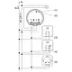JUNG 1724 DM universele LED-dimmer mini 3-100 Watt