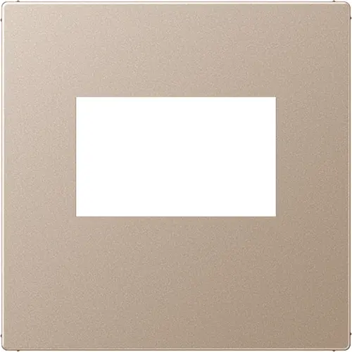 JUNG A 1569 USB CH centraalplaat USB-lader met klikbevestiging A-range champagne