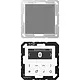 JUNG DAB A1 BT WW smart radio DAB+ Bluetooth set met 1 luidspreker A-range alpine wit