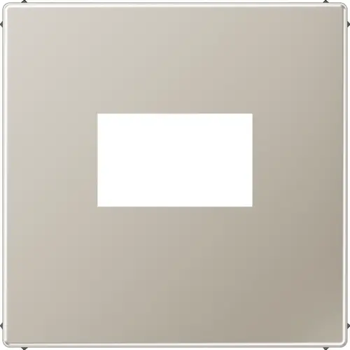JUNG ES 1969 USB centraalplaat USB-lader met klikbevestiging LS990 edelstaal