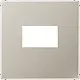 JUNG ES 1969 USB centraalplaat USB-lader met klikbevestiging LS990 edelstaal