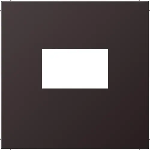 JUNG AL 1969 USB D centraalplaat USB-lader met klikbevestiging LS990 dark gelakt aluminium