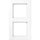 JUNG AF 582 BF WW afdekraam 2-voudig A Flow alpine wit