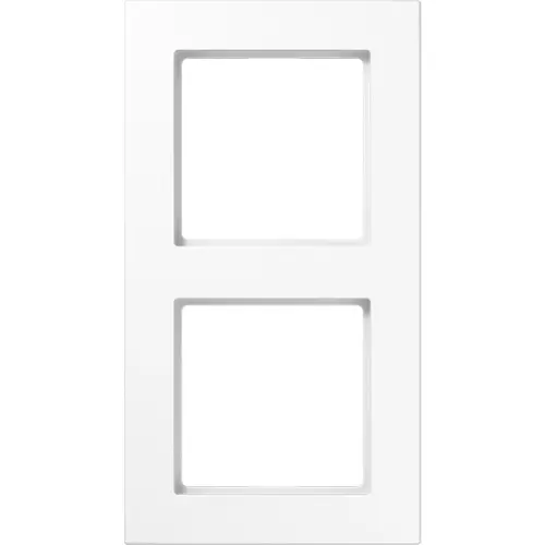 JUNG A 5582 BF WW afdekraam 2-voudig A550 alpine wit
