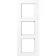 JUNG A 5583 BF WW afdekraam 3-voudig A550 alpine wit