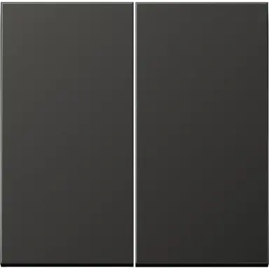 JUNG AL 1702 AN dimmerknop 2-voudig serietastdimmer LS990 antraciet gelakt aluminium