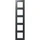 JUNG A 5585 BF ANM afdekraam 5-voudig A550 antraciet mat