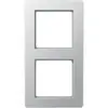 JUNG AF 582 BF AL afdekraam 2-voudig A Flow aluminium