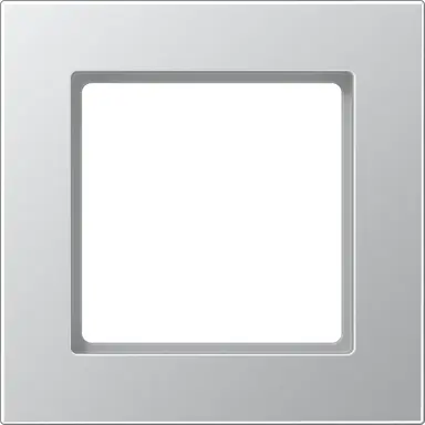JUNG A 5581 BF AL afdekraam 1-voudig A550 aluminium