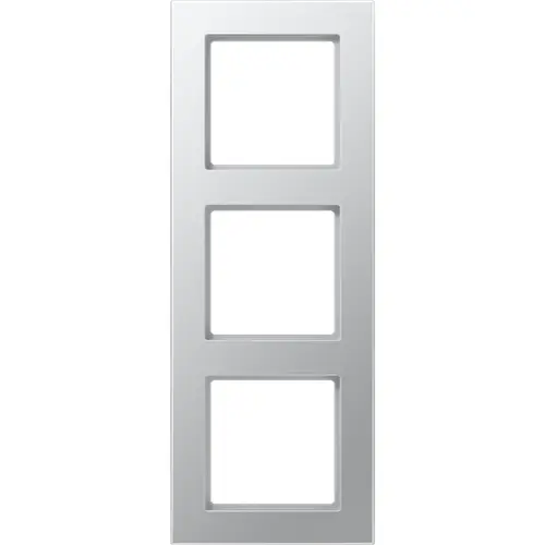 JUNG A 5583 BF AL afdekraam 3-voudig A550 aluminium