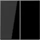 JUNG LS 1702 SW dimmerknop 2-voudig serietastdimmer LS990 zwart glans