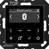 JUNG DAB A BT SW smart radio DAB+ Bluetooth zonder luidspreker A-range zwart glans