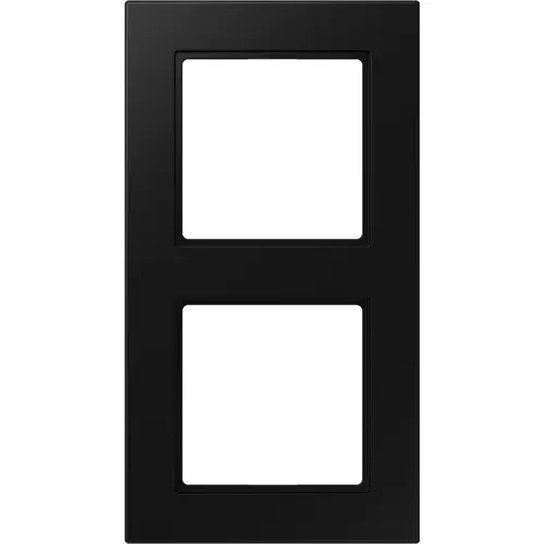 JUNG A 5582 BF SWM afdekraam 2-voudig A550 grafietzwart mat