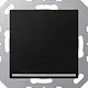 JUNG A 1539-OO SWM LNW LED-orientatieverlichting zonder lichtsensor A-range grafietzwart mat
