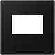 JUNG A 1569 USB SWM centraalplaat USB-lader met klikbevestiging A-range grafietzwart mat