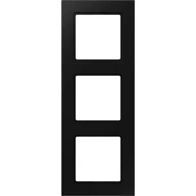 JUNG A 5583 BF SWM afdekraam 3-voudig A550 grafietzwart mat