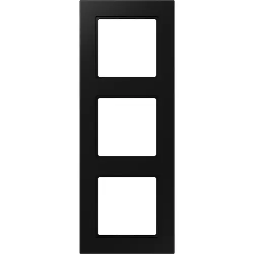 JUNG A 5583 BF SWM afdekraam 3-voudig A550 grafietzwart mat