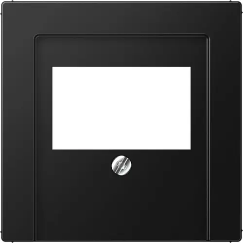 JUNG A 569 BFPLT SWM centraalplaat multimedia A-range grafietzwart mat