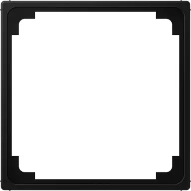 JUNG A 590 Z SWM verloopplaat 50 x 50 mm A-range grafietzwart mat