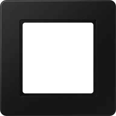 JUNG AF 581 BF SWM afdekraam 1-voudig A Flow grafietzwart mat