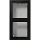 JUNG LS 582 A SWM opbouwbak 2-voudig LS990 grafietzwart mat