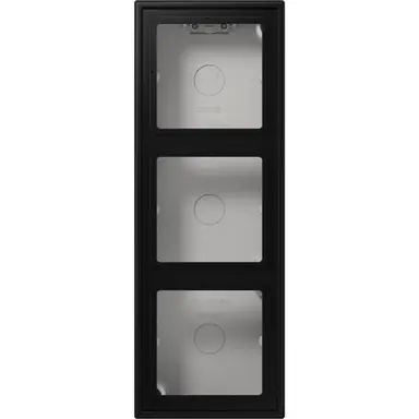 JUNG LS 583 A SWM opbouwbak 3-voudig LS990 grafietzwart mat