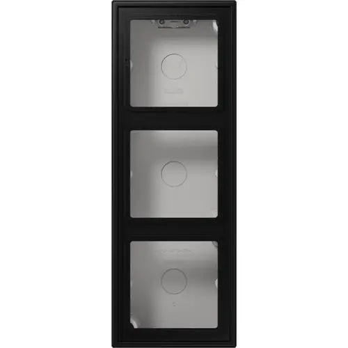 JUNG LS 583 A SWM opbouwbak 3-voudig LS990 grafietzwart mat