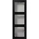 JUNG LS 583 A SWM opbouwbak 3-voudig LS990 grafietzwart mat