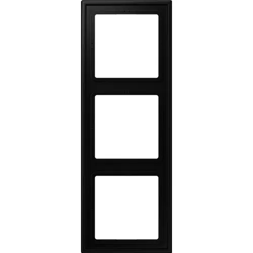 JUNG LS 983 SWM afdekraam 3-voudig LS990 grafietzwart mat