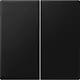 JUNG LS 995 SWM schakelwip 2-voudig LS990 grafietzwart mat