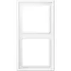 JUNG LS 982 WWM afdekraam 2-voudig LS990 sneeuwwit mat