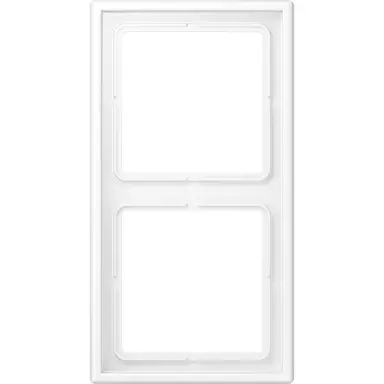 JUNG LS 982 WWM afdekraam 2-voudig LS990 sneeuwwit mat