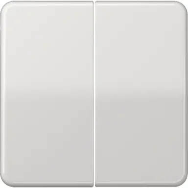 JUNG CD 1702 LG dimmerknop 2-voudig serietastdimmer CD500 lichtgrijs