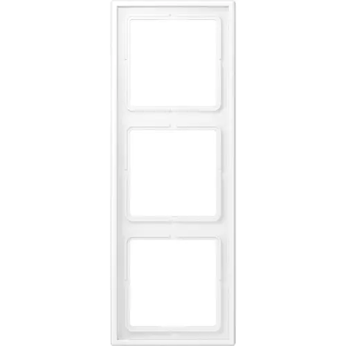 JUNG LS 983 WWM afdekraam 3-voudig LS990 sneeuwwit mat
