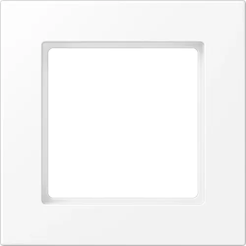 JUNG A 5581 BF WWM afdekraam 1-voudig A550 sneeuwwit mat