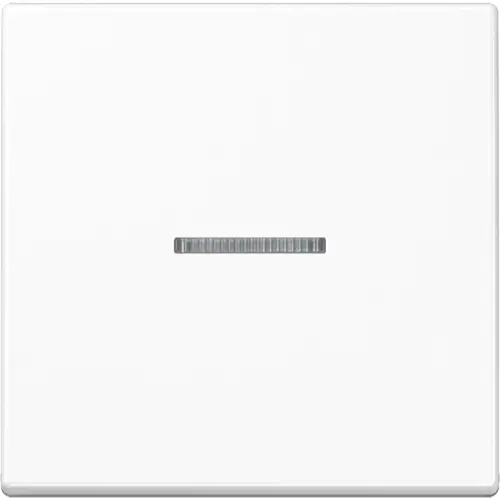 JUNG A 101 KO5 BF WW schakelwip met controlevenster voor HOME draadloze schakelaar A-range alpine wit